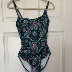 Floral Paisley One-Piece Swimsuit